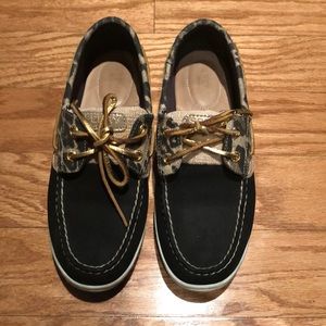 Sperry Koifish Anima Black Leopard